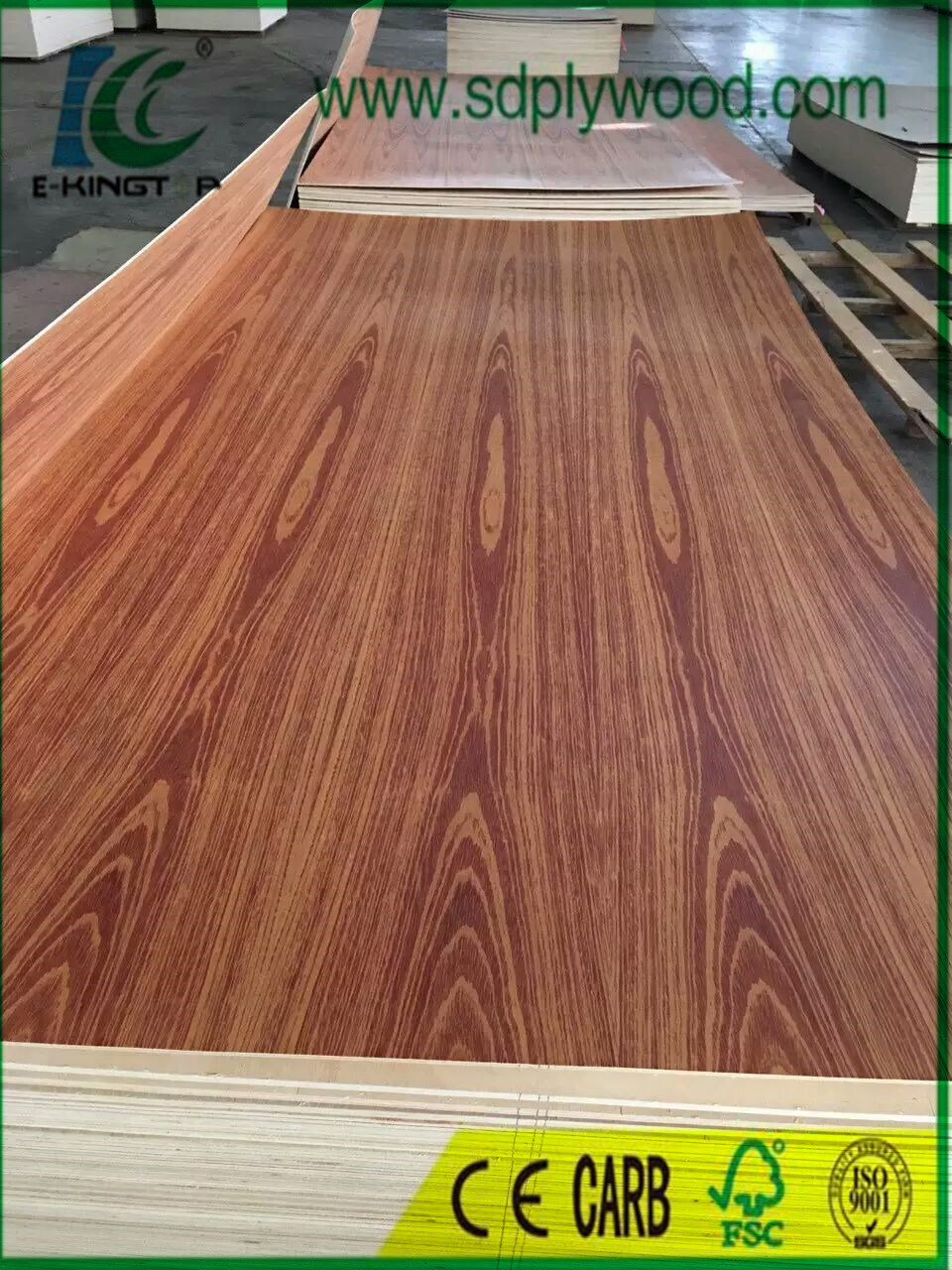 Fancy Plywood Laminated Brazil Rose Wood