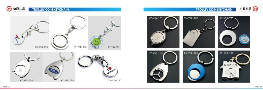 BSCI Factory Top Supplier Do Custom Promotional Metal Key Chain