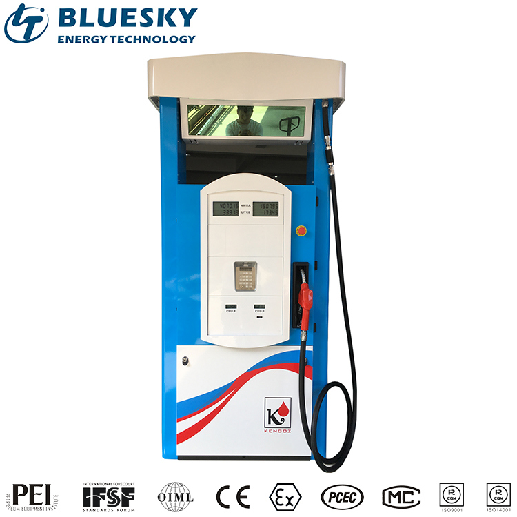 Gilbarco Type Fuel Dispenser 2-Product&2-Nozzle&4-Displays for Gas Station