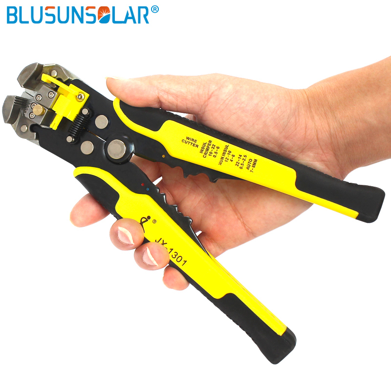 High Quality Automatic Cable Wire Stripper Self Adjusting Crimper Terminal Tool AWG24-10 (0.2-6.0mm2)