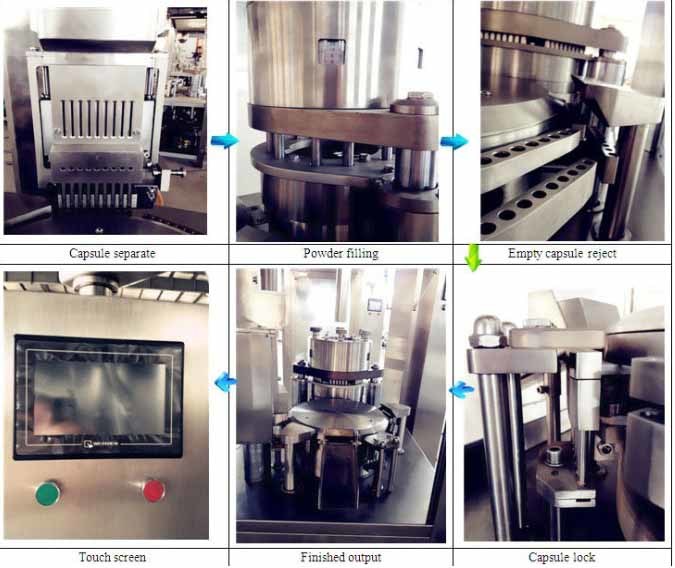 High Small Speed Pharmaceutical Lab Factory Automatic Capsule Filling Encapsulation Machine