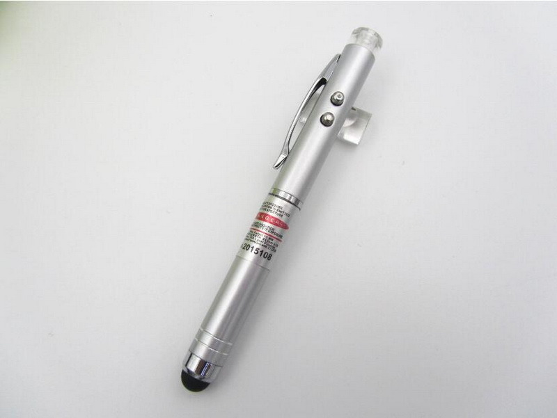 Wholesale High Quality 3 in 1 Metal LED Torch Light Pen