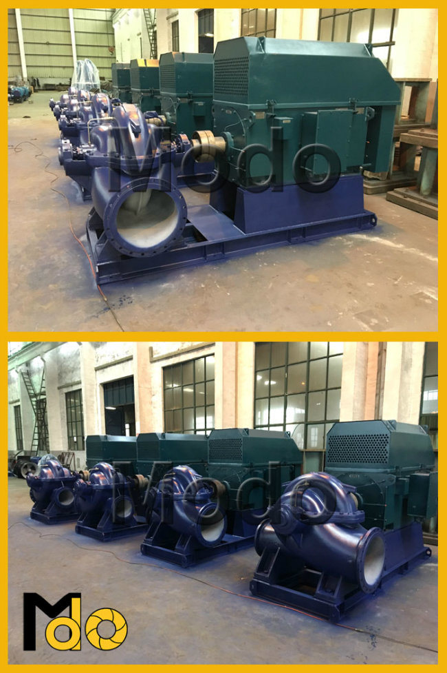 Mechanical Seal Double Suction Centrifugal Water Pump