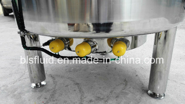 Jacketed Electric Heating Coconut Jelly Mixing Tank Machinery