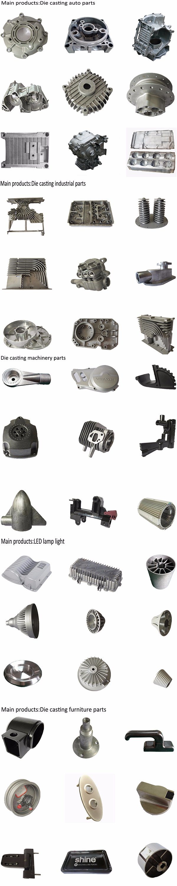 China Die Casting Aluminum/Aluminum Casting Parts/Customized Cast Aluminum