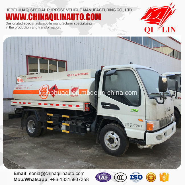 China Origin LHD Oil Storage Refilling Tank Truck for Sale