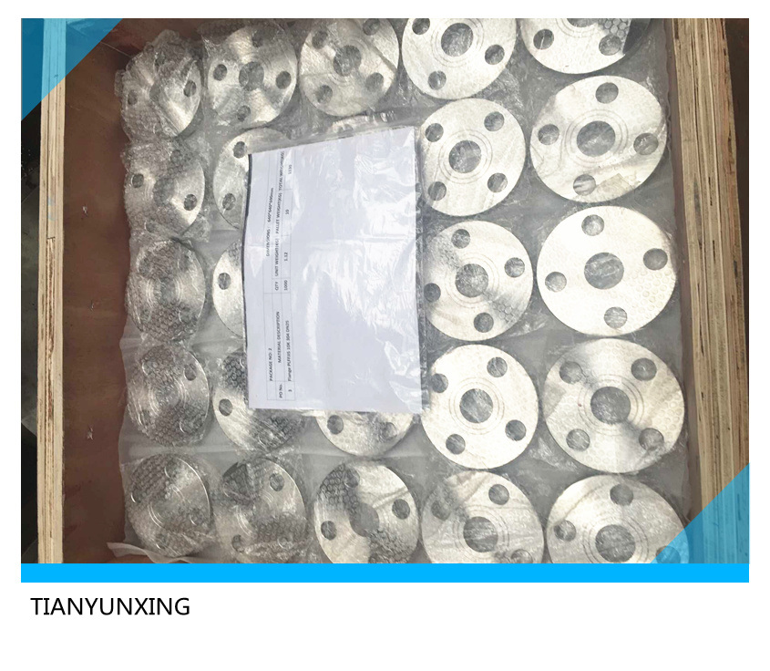 DIN2543 Pn16 Forged Plate Stainless Steel Pipe Flange