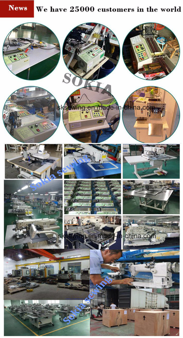 Hot Cold Blade Woven Webbing Cutting Machine for Polyester Satin Ribbon