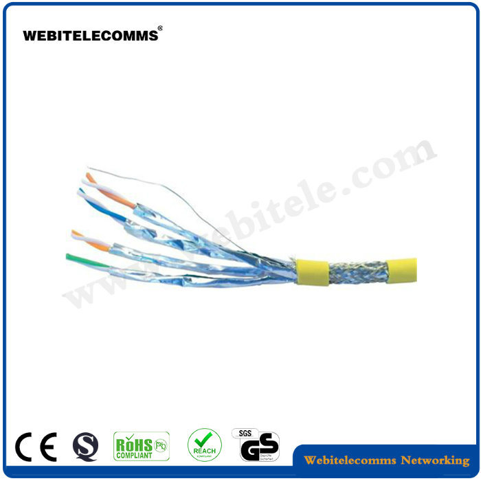 S/FTP Cat 7 Twisted Pair Network Cable