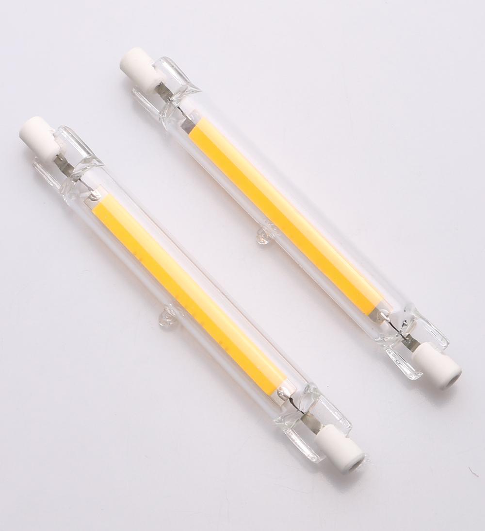 LED Light R7s/J78 220-240V 4W-600lm COB 78mm Sapphire/Ceramic Base