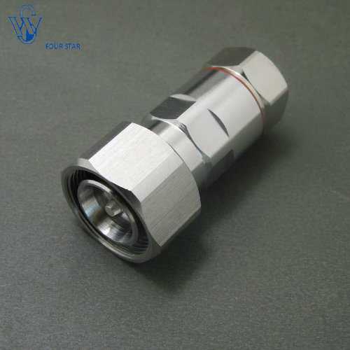 RF Coaxial Mini DIN 4.3-10 Male Clamp Connector for 1/2