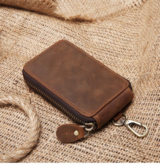 Promotion Hot Sale Real Leather Key Purse Wallet