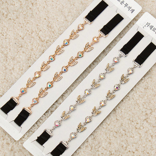 Wholesale Fashion Jewelry Crystal Chain Bra Rhinestone Shoulder Strap Women