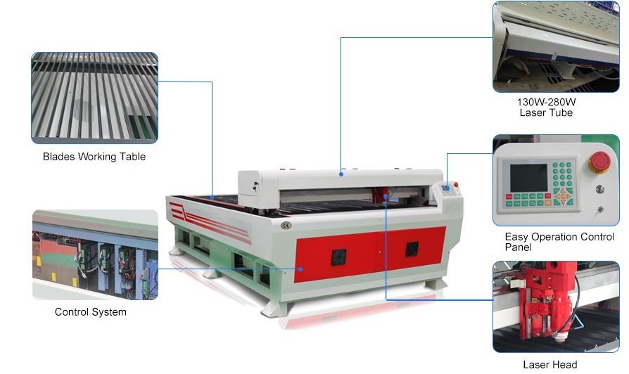 High Precision Metal Cutting Laser Engraving Machine