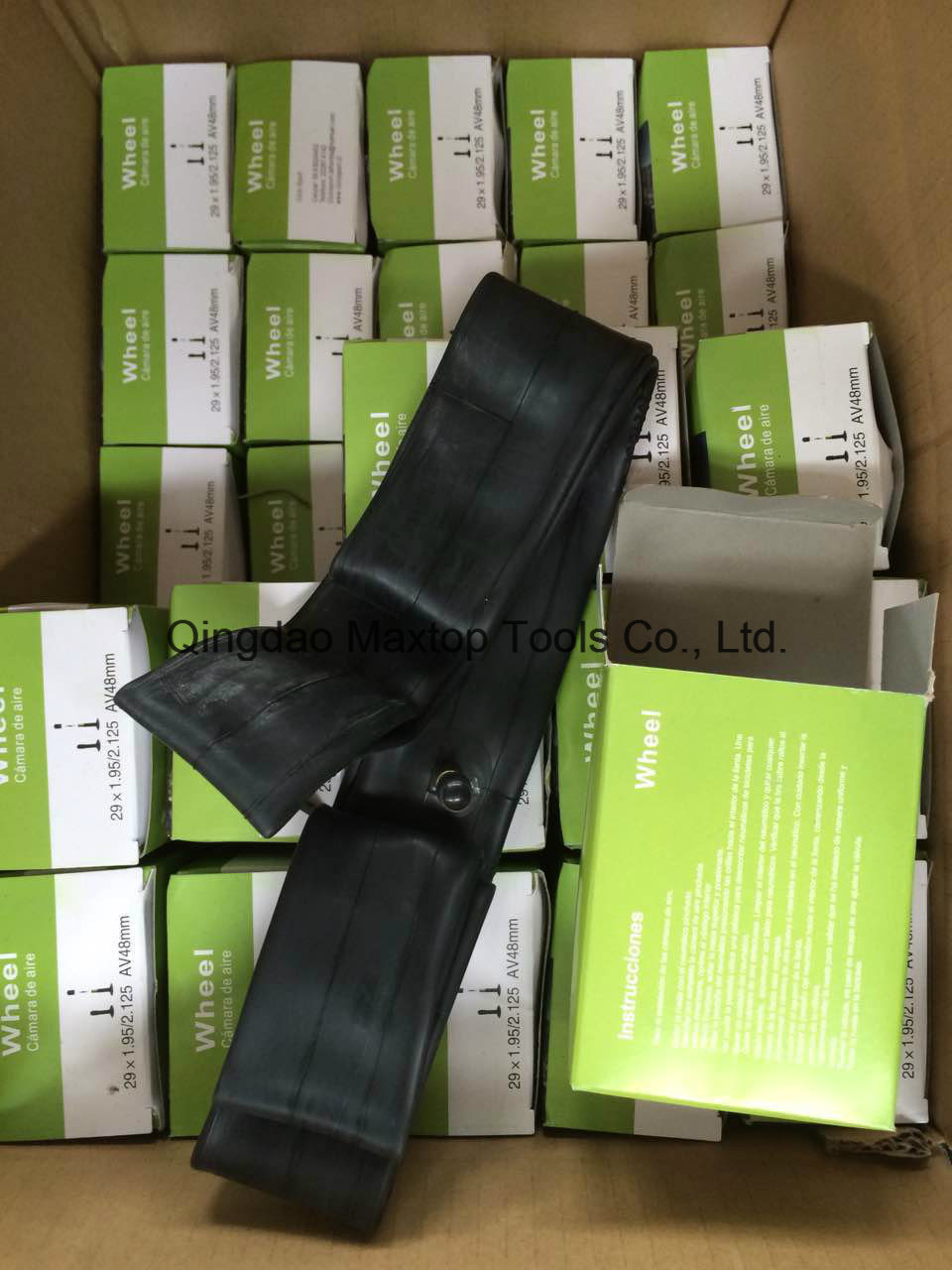 Motorcycle Butyl Rubber Inner Tube / Bike Tyre Inner Tube