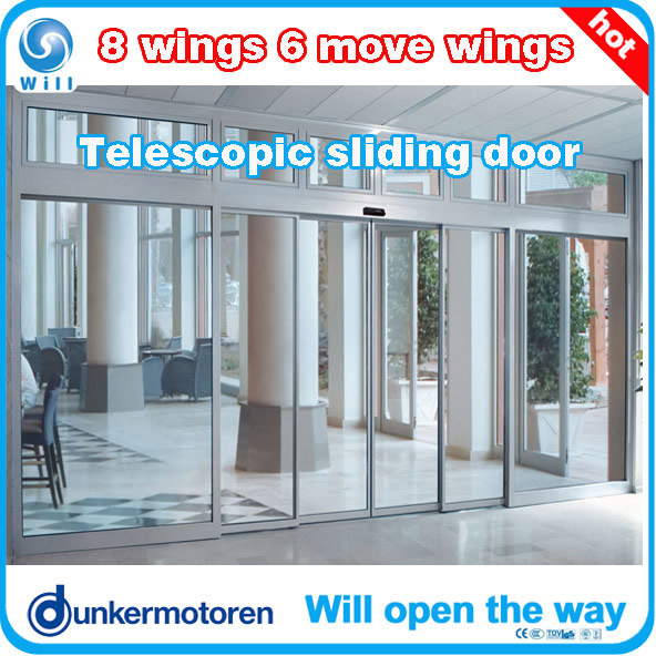 8 Wings 6 Move Wings Telescopic Sliding Door