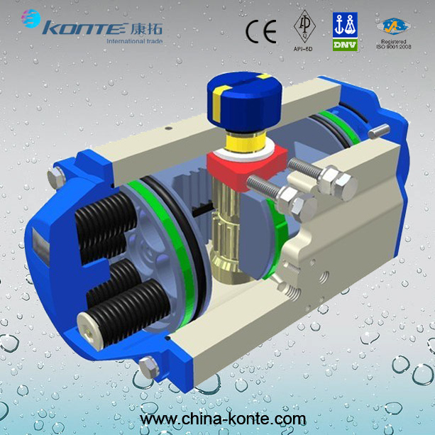 Hard Anodizing Cylinder Pneumatic Actuator