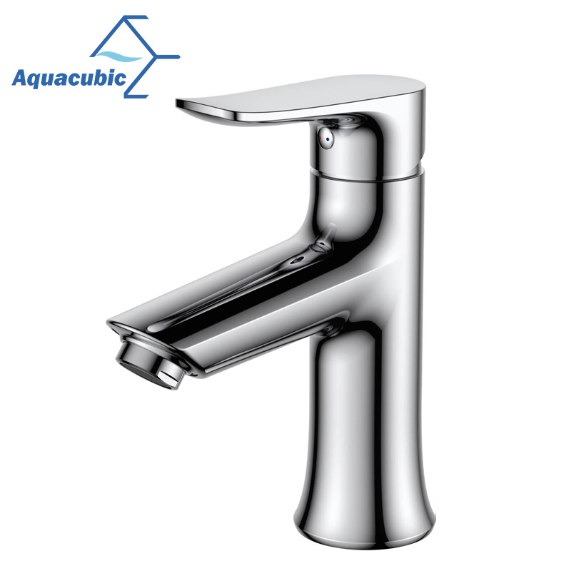 Single Handle Brass Bathroom Basin Lavatory Faucet (AF3518-6)