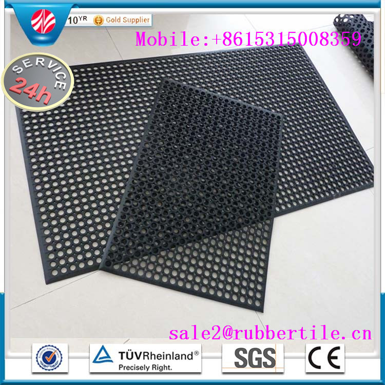 Anti Bacterial Drainage Heavy-Duty Anti-Fatigue Floor Mat