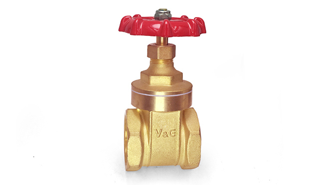 Female Thread and ISO228 Copper Brass Gate Valve (VG11.90011)