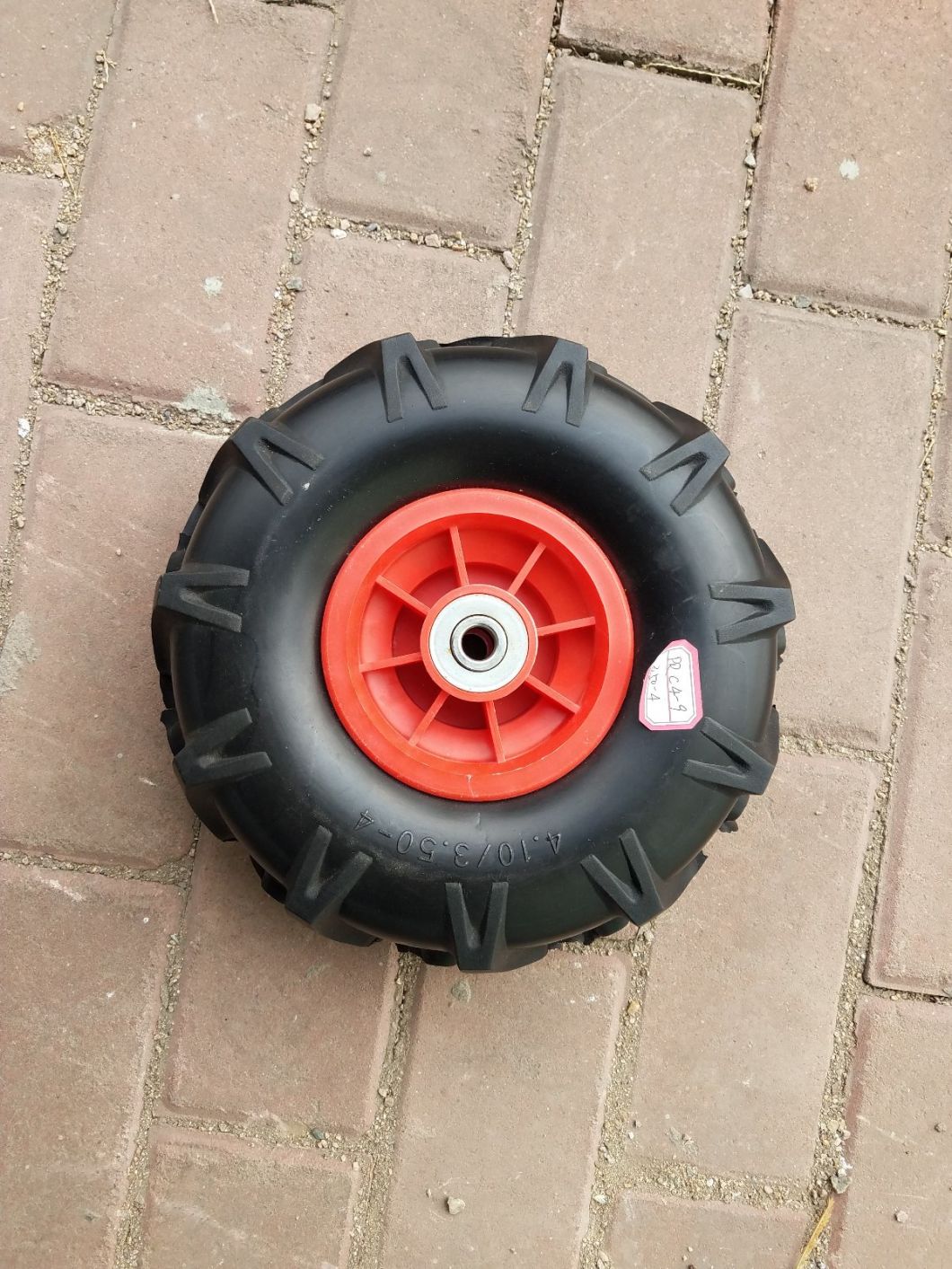 Pneumatic Plastic Rim Wheel for Tool Cart 3.50-4