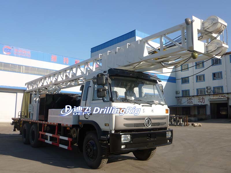 350m Used Truck Mounted Water Well Borehole Drilling Rigs