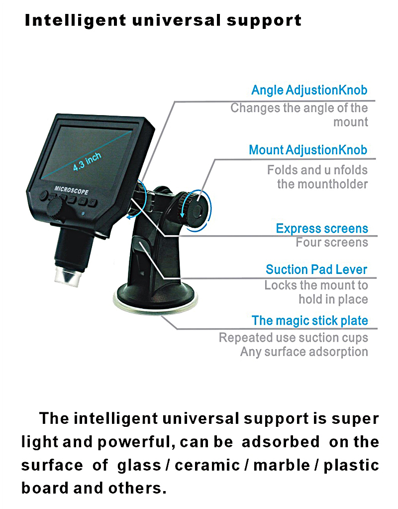 600X USB Digital Microscope Electronic Microscope for Industrial Inspection