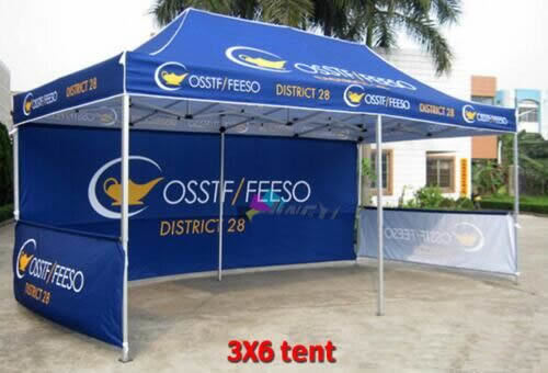 Personized Print Outdoor Advertising/Party/Camping Folding Popup Canopy/Marquee/Gazebo Event/Tradeshow Display Tent Canada 150