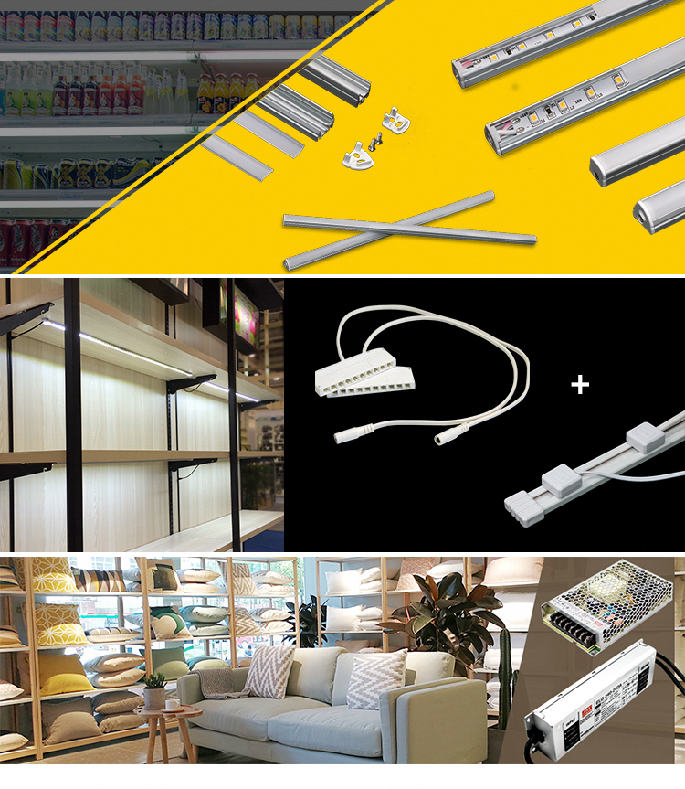 LED Dimmable Under Cabinet Light for Retail Store Pop Display