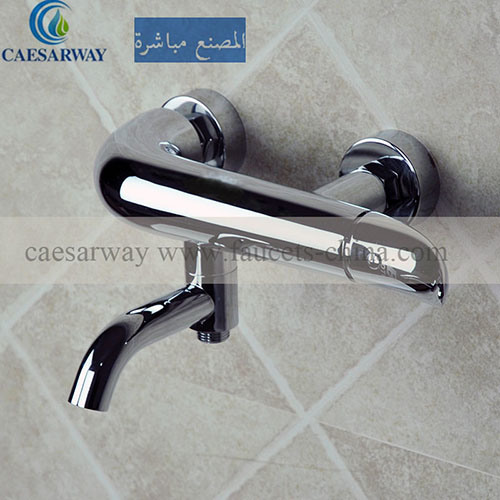 Artistic Bath Mixer with Watermark Approved for Bathroom