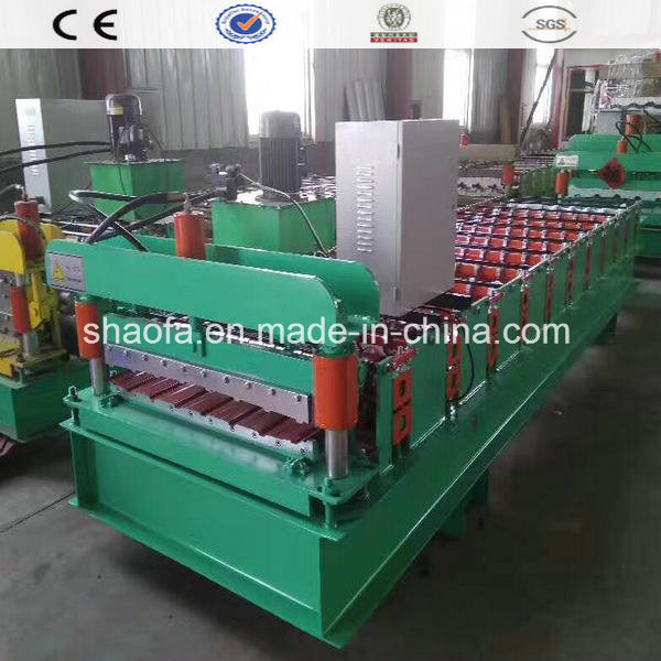 Hydraulic Cutting Metal Profile Corrugated Roof Sheet Roll Forming Machine