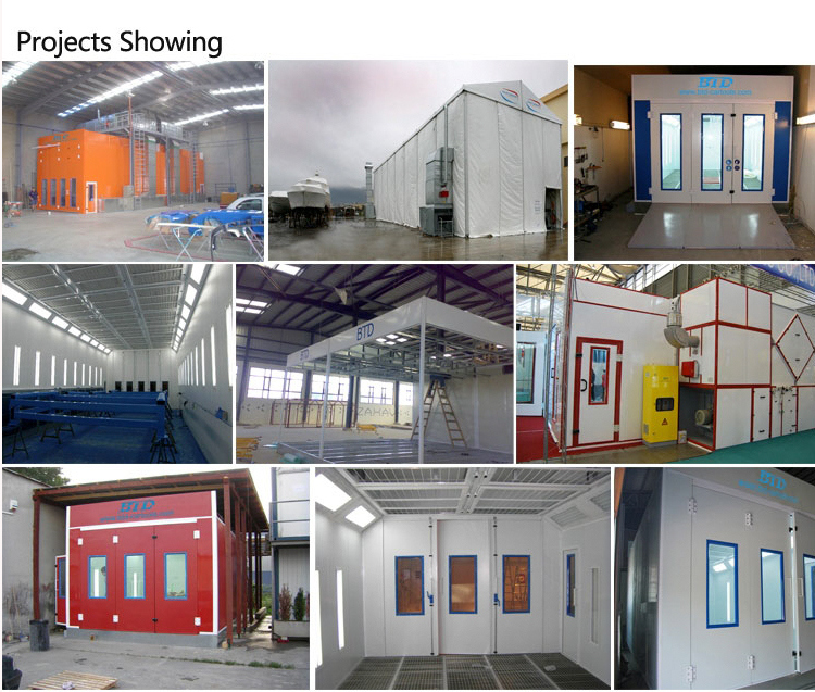 Spray Booths Car Paint Equipment Professional Manufacturer European Standard