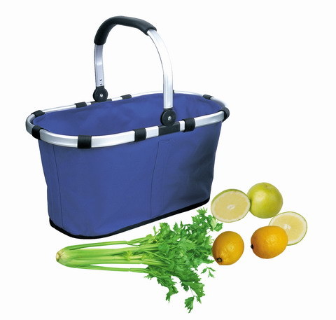 Collapsible Foldable Aluminum Handle Carry Basket