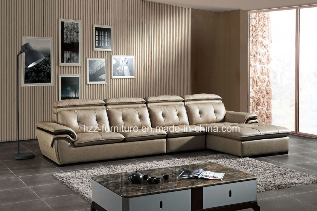 Modular Loveseats Leather Corner Sofa Bed for Living Room