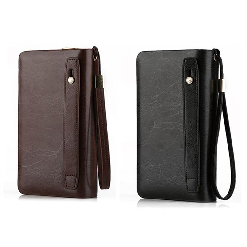 Fani Fashion Leather Wallet Passport Card Money Clip Wallet