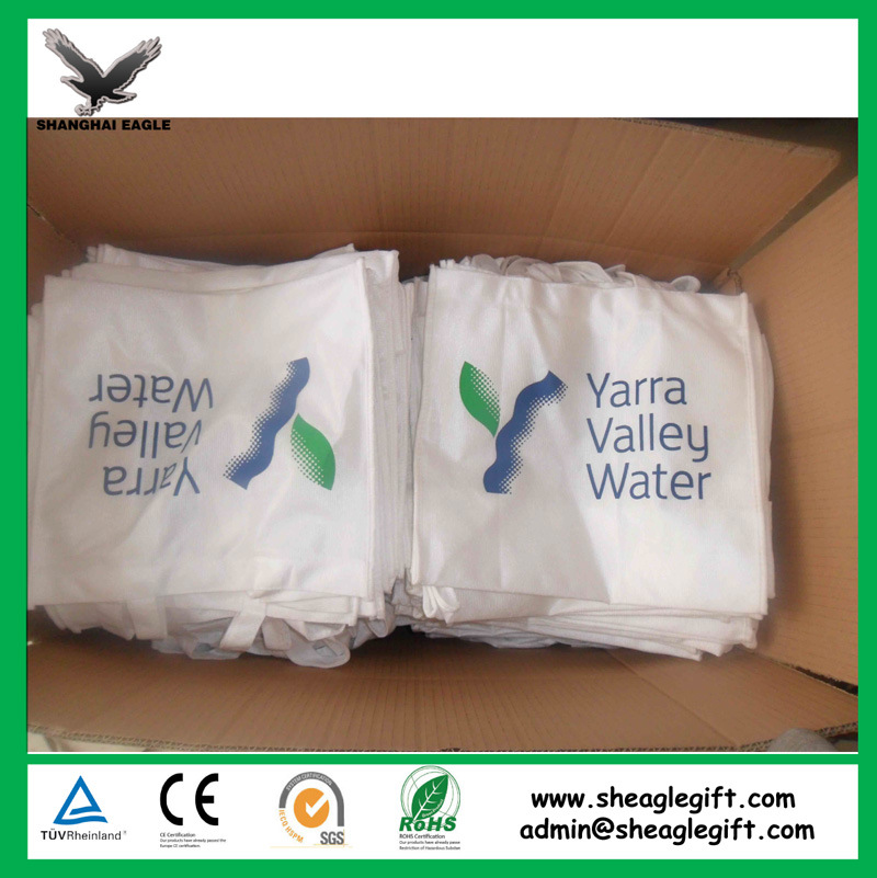 Custom Printed Lamination PP Promotional Shopping Non Woven Tote Bag