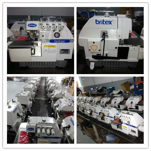 Br-747/747f 4 Thread Overlock Industrial Sewing Machine Good Price