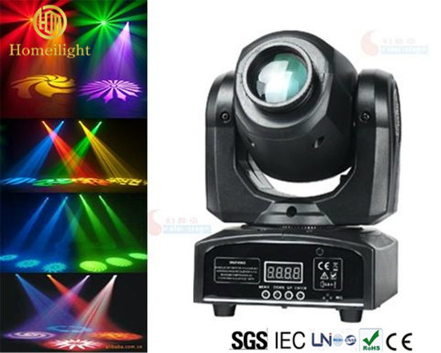 DJ Stage 30W LED Moving Head Spot Mini Beam Light