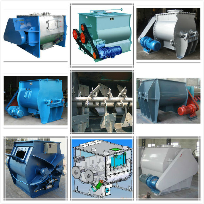 Double Shaft Paddle Mixer Machine for Gypsum Powder