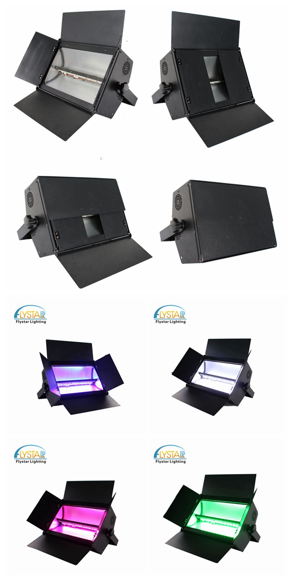 High Power DMX 240PCS RGBW LED Strobe Stage Light