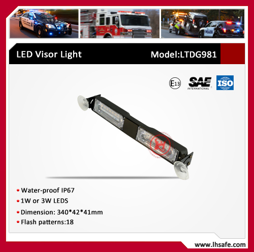 LED Warning Visor Light (LTDG-981)