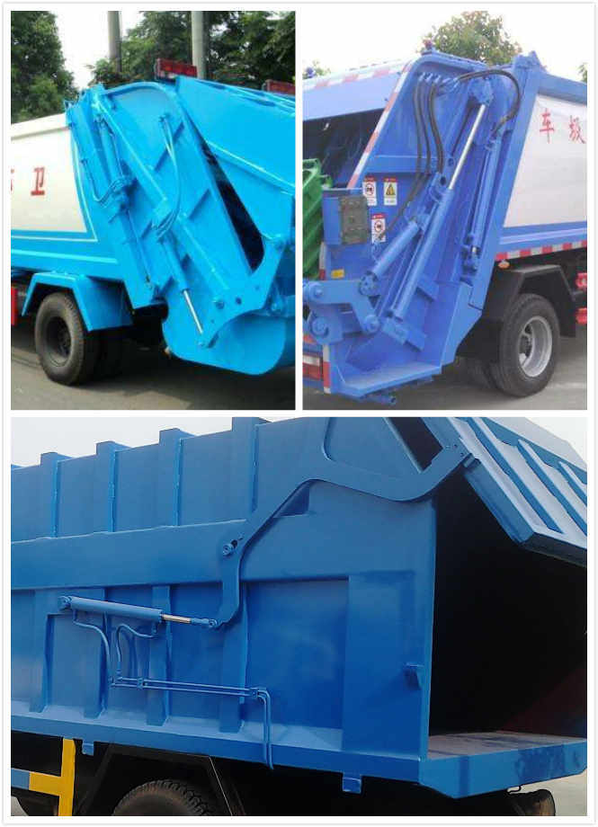 High Precision Piston Rod Hydraulic RAM Garbage Truck Dumper Cylinder