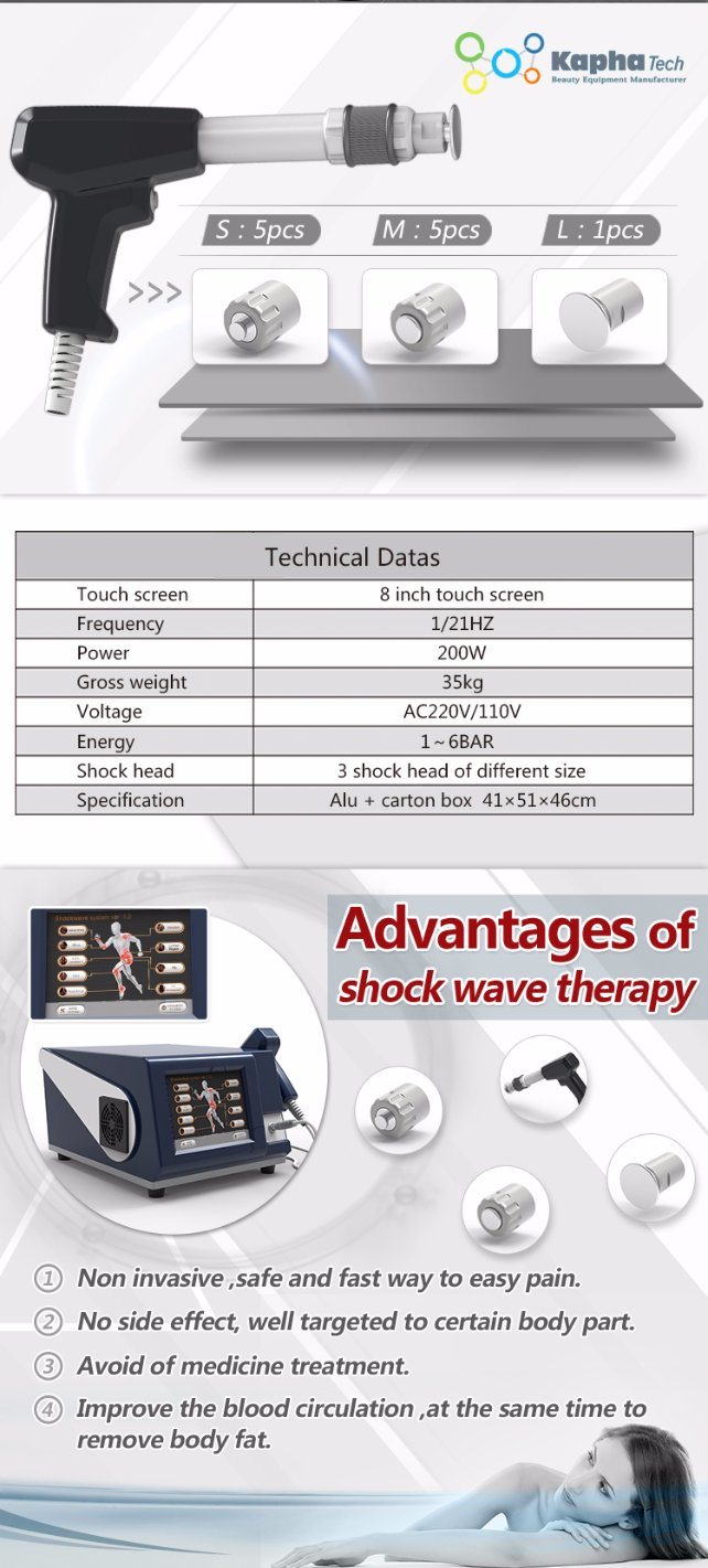 Medical Ultrasound with Radial Shock Wave Therapy Machine
