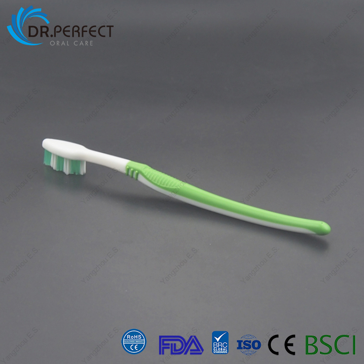Personal Care Non-Slip Handle Soft Nylon Bristle Adult Toothbrush