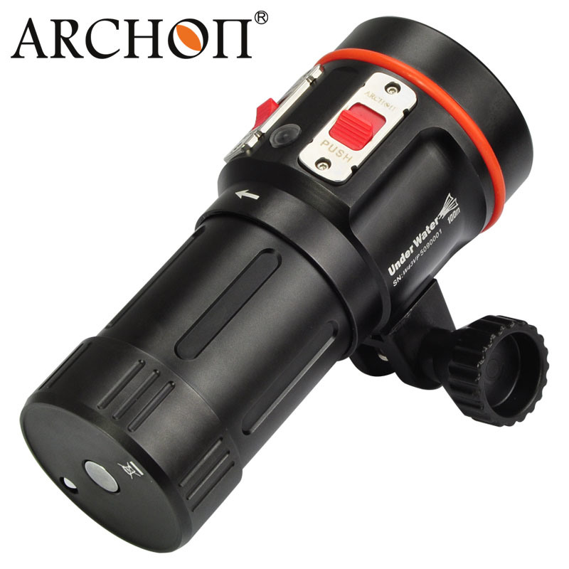 Professional W43vp 5, 200lm Multifunctional Diving Light with 1