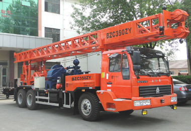 Truck Mounted Water Well Drilling Rig (BZC350ZY)