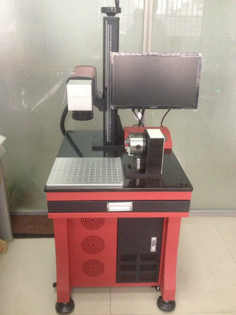 Factory Fiber Laser Engraving Machine with Rolling Chuck