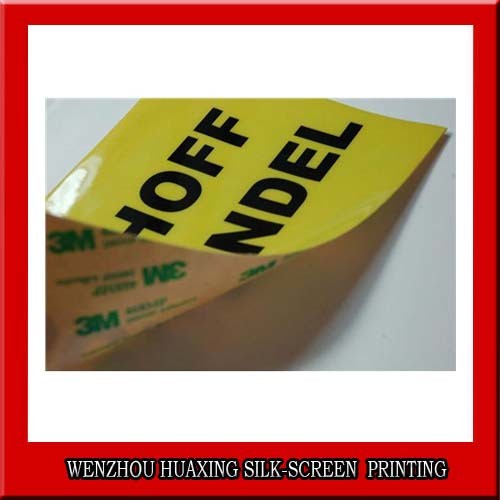 Customized PVC Material Car Bumper Decoration Sticker