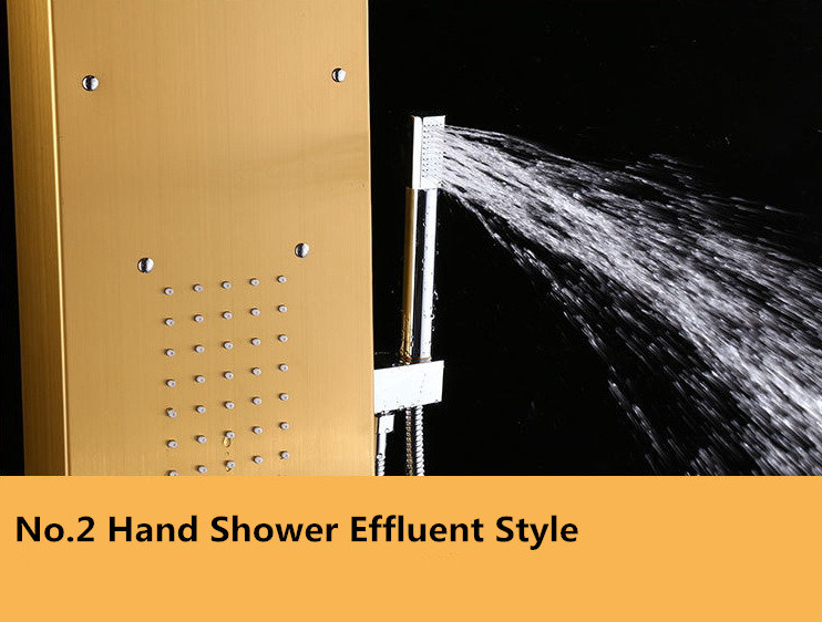 Thickening Anti-Corrosion Easy to Clean Wall-Mounted Spray Rain Shower