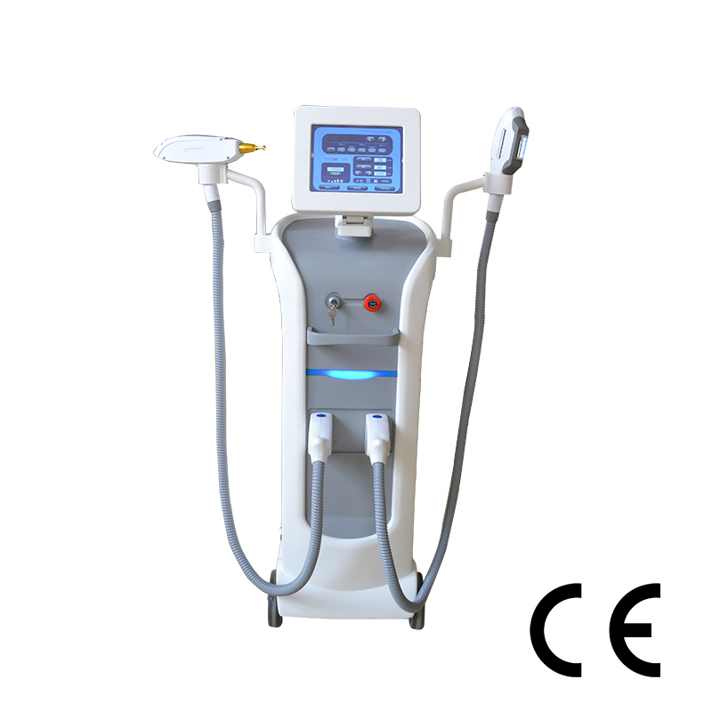 3in1 Hair Removal Skin Care IPL Q Switched ND YAG Laser Cooling RF Machine